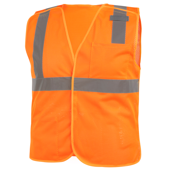 ANSI Class 2 Break-Away Hi-Vis Safety Vest (Orange) #VS2025-OR